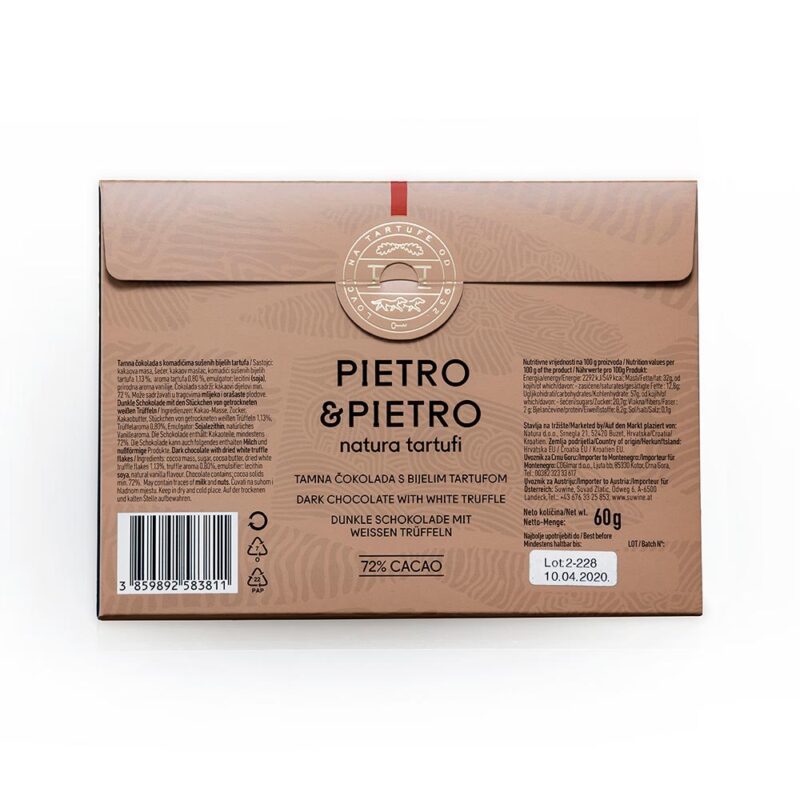 Pietro&Pietro - Čokolada s bijelim tartufom
